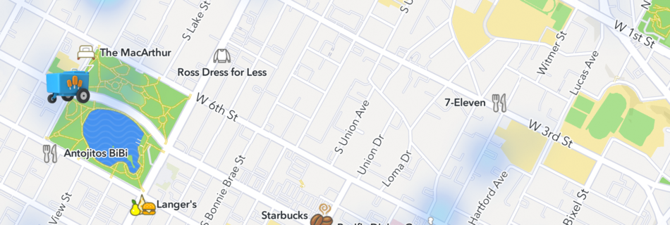 Snap Map - Local Search