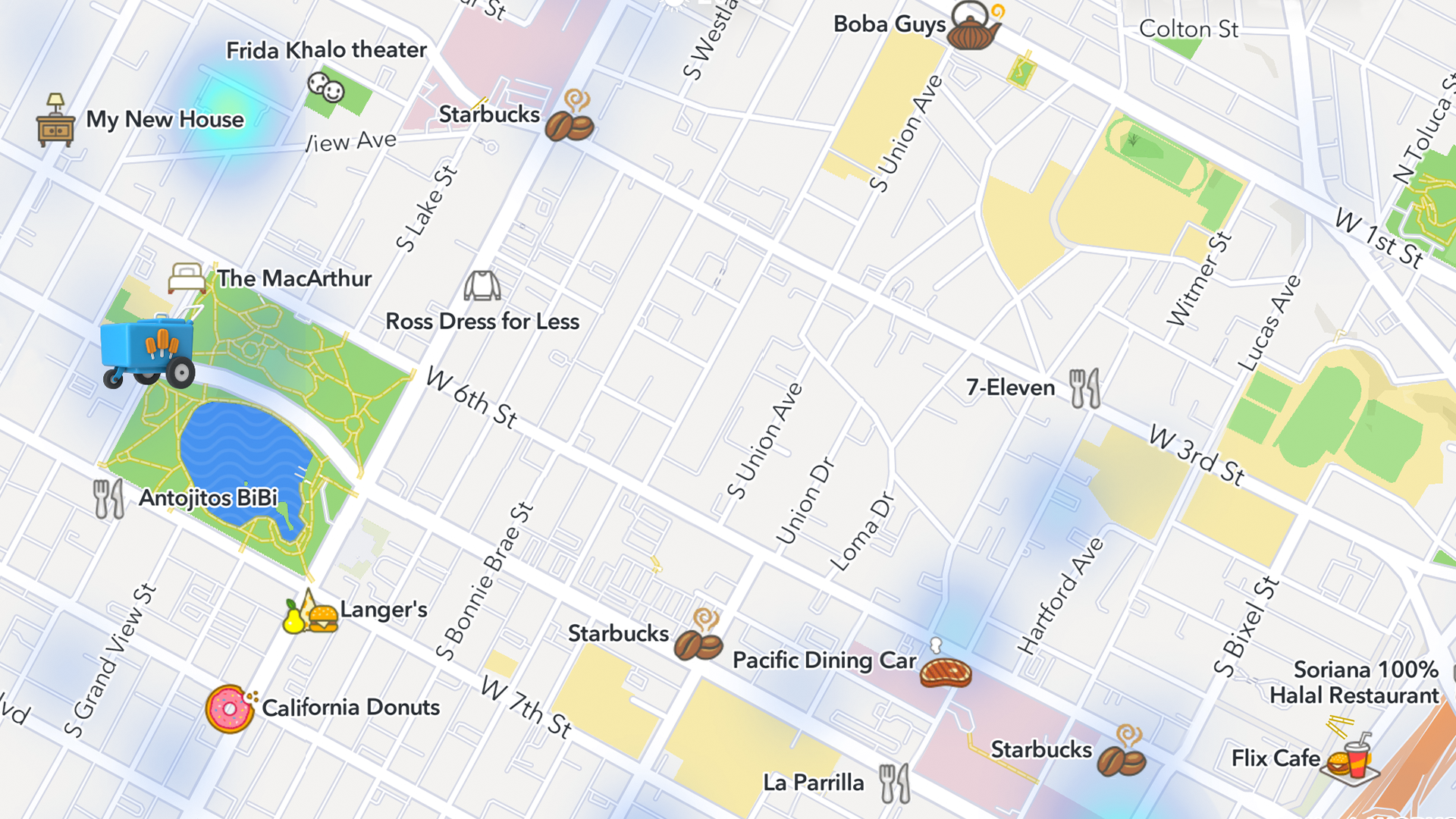 Snap Map - Local Search
